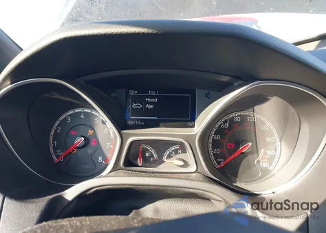 2017 Ford Focus St из США, поврежденный, VIN 1FADP3L93HL257209